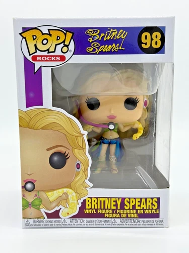 Funko Pop! Rocks: Britney Spears #98 (I'm a Slave 4 U) w/Protector