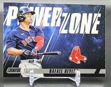 2022  Stadium Club #PZ-13 Rafael Devers Boston Red Sox Power Zone Baseball card