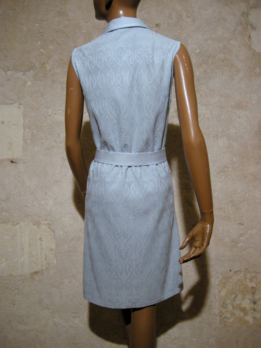 Robe Vintage Des Années 1960 - Taille 38, Vrai Vintage, Multicolore, Occasion Très Bon état