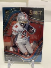 2022 Select Draft Picks - Chris Olave RC BLUE Field Level Rookie Card - SAINTS