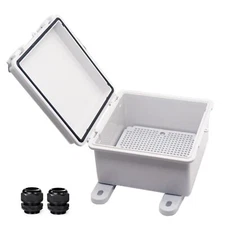 Waterproof Electrical Box Dustproof Junction Box Weatherproof IP67 ABS Plasti...