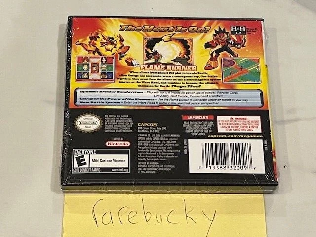 Mega Man Star Force Leo (Nintendo DS) NEW SEALED, NEAR-MINT, RARE! - Image 2 of 3