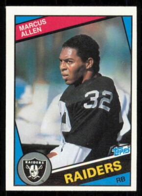 1984 Topps #98 Marcus Allen Raiders NM
