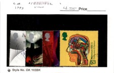 Great Britain, Postage Stamp, #1839-1842 Used, 1999 Science (AB)