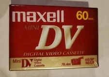 Maxell Mini DV Digital Video Cassette DVM60SE 60 minutes