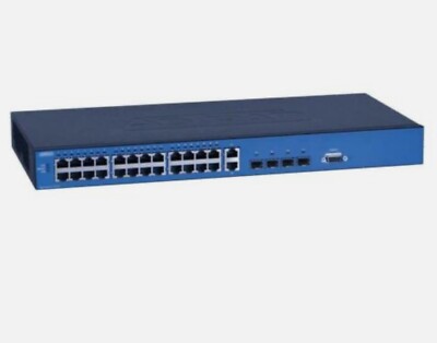 Adtran NetVanta 1234 1703594G1 24-Port 10/100 3rd Gen POE Managed Data Switch