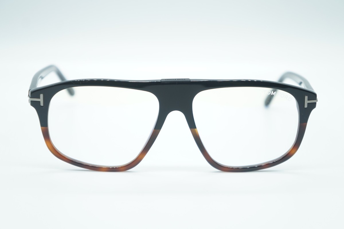 小物 TOM FORD TF56-F01V Tom Ford TF5865-B 020 Eyeglasses Matte Grey/Blue Block Full