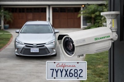 License Plate Capture CCTV Camera Camstar CAM-960IV8C IR 6-60mm NTSC DC12V