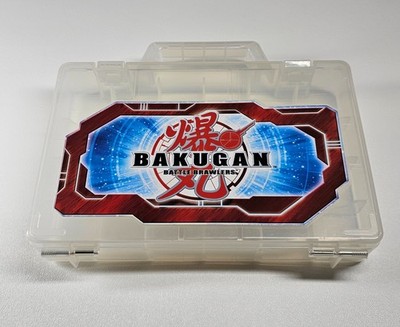 Bakugan Battle Brawlers Storage Case - Translucent White (holds 24 Bakugan)