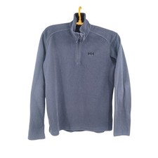 Helly Hansen Large 1/4 Zip Polartec Fleece Sweatshirt Jumper Hiking Outdoor