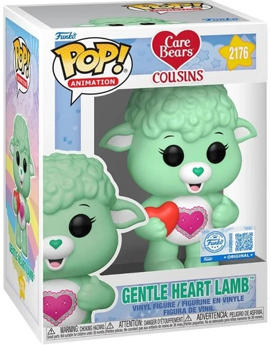 Funko Care Bears Cousins POP! Animation Gentle Heart Lamb Vinyl Figure #2176