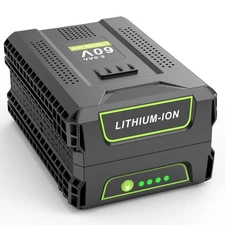 60V 5.0Ah Lithium Battery Replace for Greenworks 60V Battery, with Greenworks...