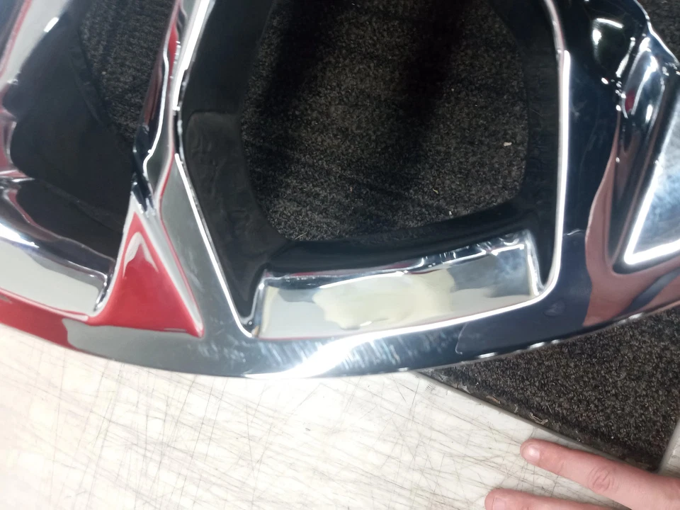 Blemished Single 22x9 Chrome Wheel Voxx Replicas SSI 6x5.5 31 Foto 3 de 4