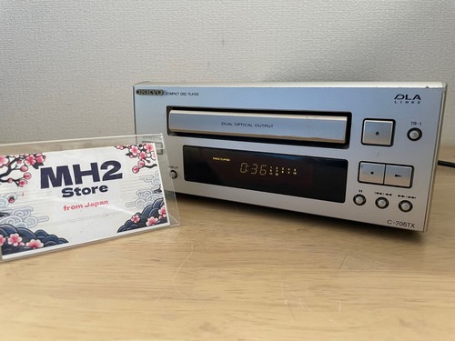ONKYO C-705TX CD Compact Disc Player Silver Operation Confirmed Very Good
