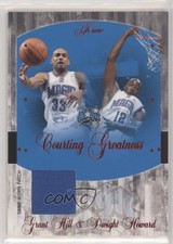 2004 Flair Courting Greatness 5/50 ( Jersey) Grant Hill Dwight Howard Patch h7e