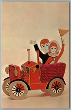 Cleveland OH American Greetings Jumpin Jalopy Car Centerpiece Party Maid c1964
