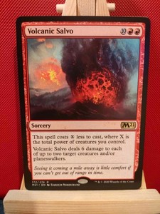 Volcanic Salvo 172/274 Core Set 2021 Rare MTG