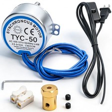 Twidec/Synchronous Turntable Motor Electric 2.5-3RPM/MIN 2.5-3r-1 set