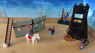 LEGO 6061 Ritter Belagerungsturm SIEGE TOWER v.1984 Komplett mit Orig. Anleitung