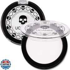 UCANBE Goth White Cream to Powder Foundation Makeup, Professional Clown White