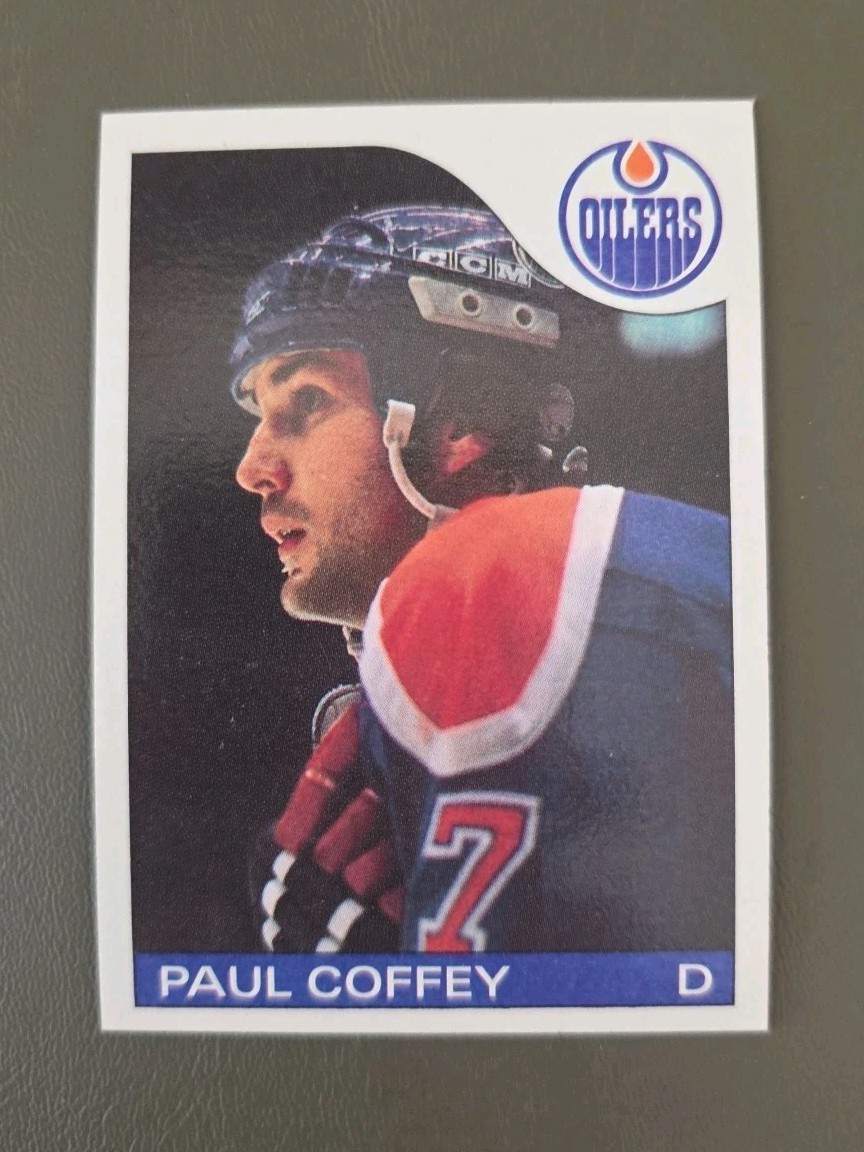 Paul Coffey #85 Hockey Cards 1985 Topps trading card — raw and PSA graded price guide