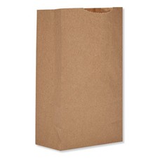 General Supply GX2500 Grocery Paper Bags, Extra-heavy-duty, #2 Size, 4.06" X