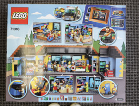 Lego 71016 the simpsons kwik-e-mart building kit new sealed retired 2179pcs
