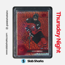 2022 UPPER DECK TEAM CANADA JUNIORS #27 ADAM FANTILLI RED CHAMPAGNE