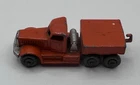 Vintage Lesney Matchbox Series No. 16 Atlantic Prime Mover Trailer Truck Orange