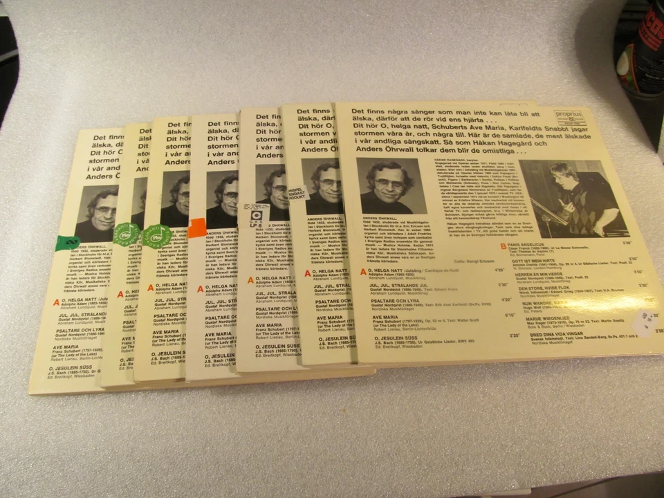 AUDIOPHILE PROPRIUS Aftonsång och Julepslam HÅKAN HAGEGÅRD Hakan Hagegard - Image 2 of 4