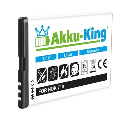 Akku-King Akku für Nokia Asha 303 / Lumia 710 / Lumia 603 / Sabre ersetzt BP-3L