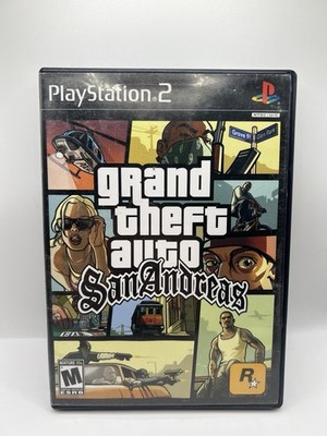 Grand Theft Auto: San Andreas Sony PlayStation 2 2004 CIB W/ MAP
