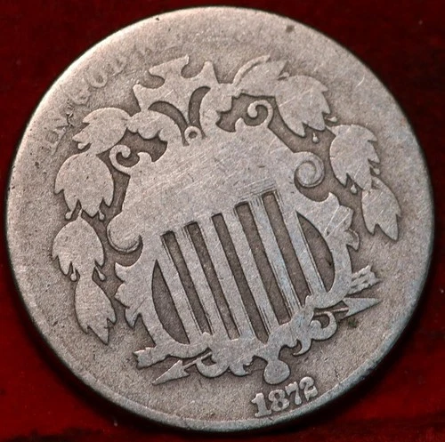1872-P Shield Nickel — photo from another recent sale