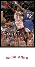 1998 Upper Deck MJx Michael Jordan #101 Chicago Bulls 2nd Half Karl Malone