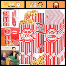 500 Paper Popcorn Bags - 1 oz Mini Serving Bags for Carnival Party Supplies, Bul