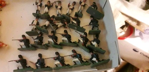 Vintage RESTPOSTEN Airfix PAINTED NAPOLEONIC French GUARD 1/72 WATERLOO No Command