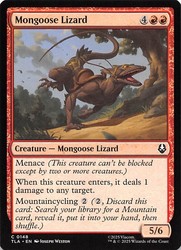 Mongoose Lizard 148 Avatar: The Last Airbender Magic: The Gathering Common