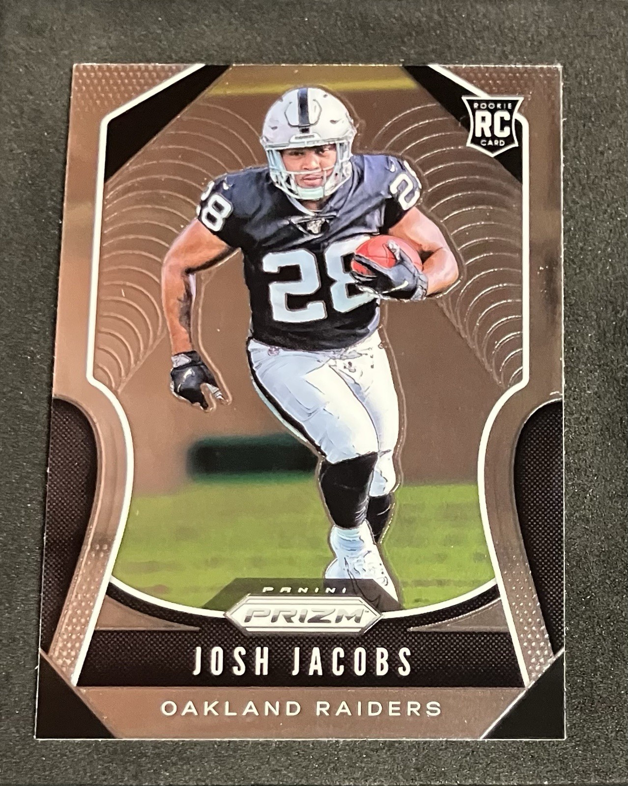 2019 Panini Prizm - Rookies Josh Jacobs #323 (RC) Oakland Raiders