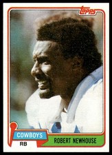 1981 Topps #71 Robert Newhouse Dallas Cowboys NM+