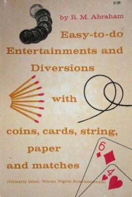 Easy to Do Entertainments and Diversions With Cards Buch Dover Publications Inc.