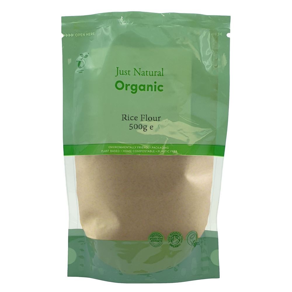 Just Natural Organic Organic Rice Flour 500g - 4 Pack