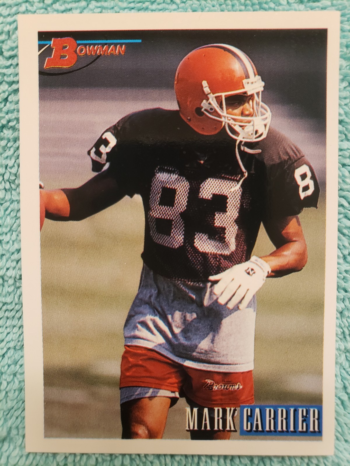 1993 BOWMAN MARK CARRIER #66 CLEVELAND BROWNS 