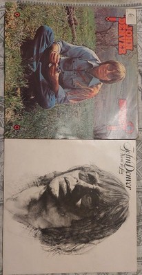 Bundle Of 2 John Denver LP's  ''I Want To Live'' And ''Spirit''