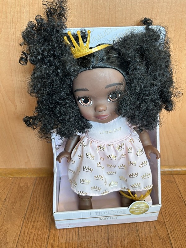 Littlelistas Baby Lily Natural Hair Baby Doll Purpose Toys New In Box