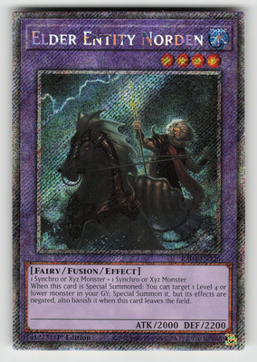 Elder Entity Norden Yugioh RA04-EN226 Platinum Secret Rare PSR NM