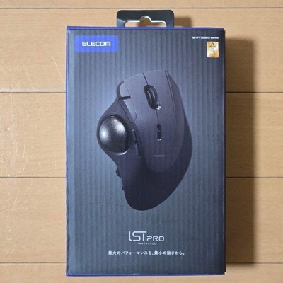 ELECOM IST PRO 10-Tasten Trackball Maus schwarz M-IPT10MRSBK aus Japan NEU