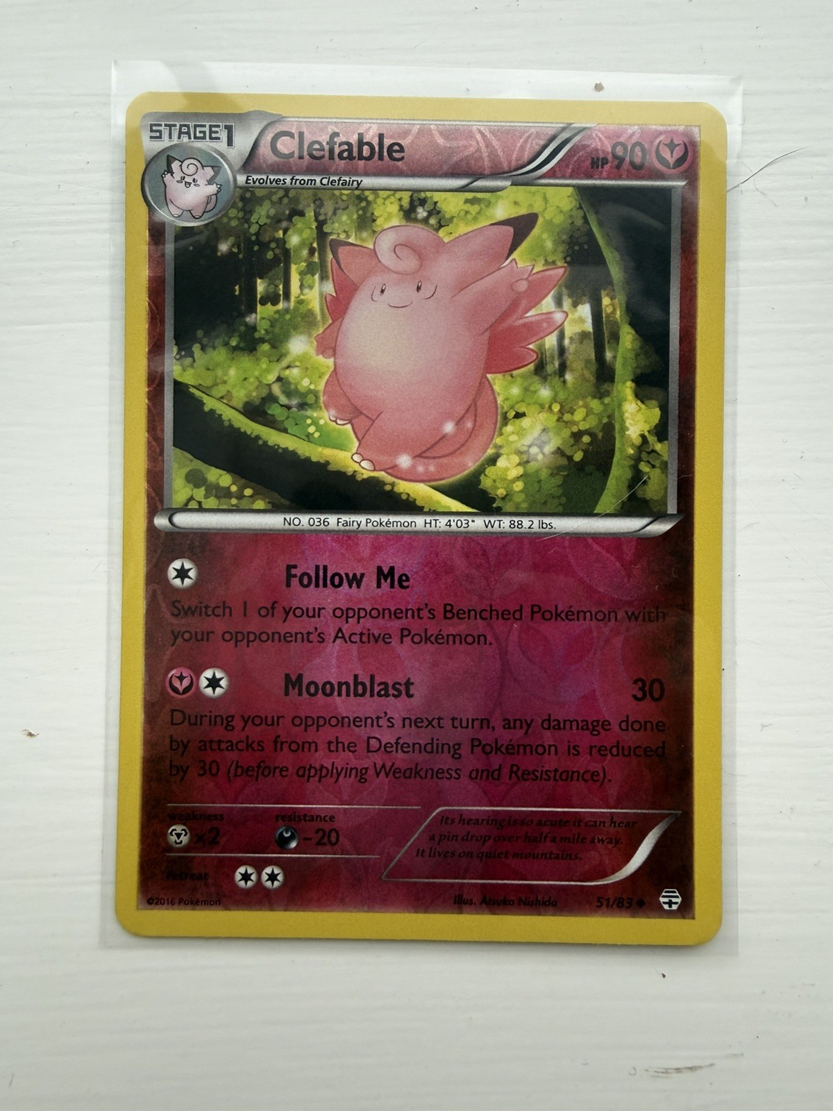 Clefable 51/83 - Generations - Reverse Holo - Pokemon TCG