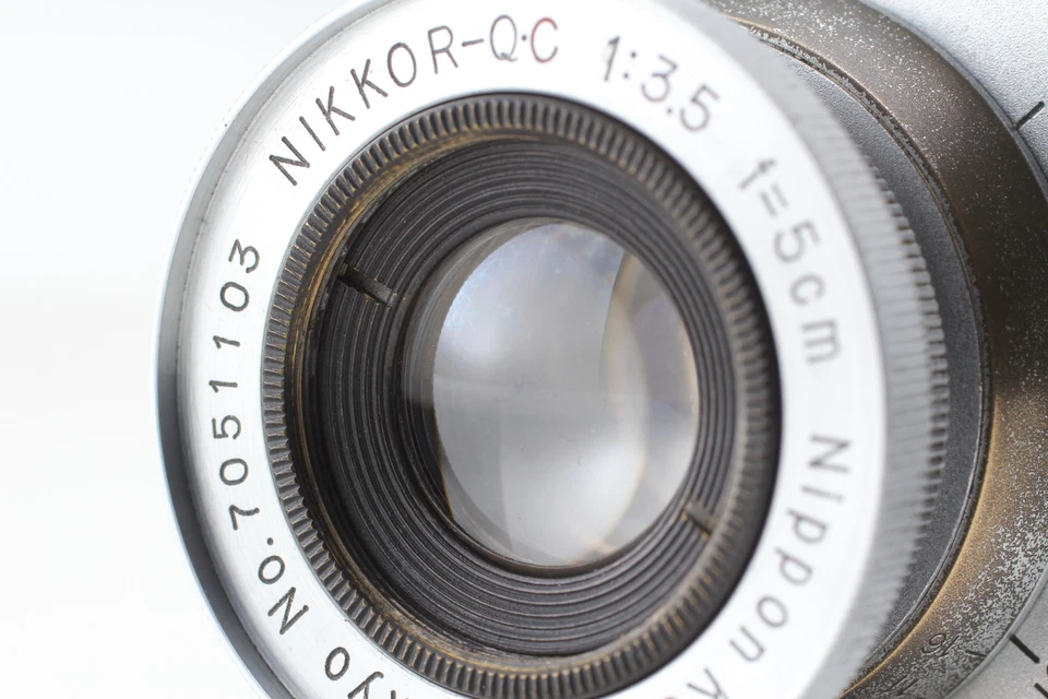 Rare Tokyo [N MINT] Nikon Nikkor-QC 5cm f3.5 Collapsible Lens LTM L39 From JAPAN - Image 3 of 4