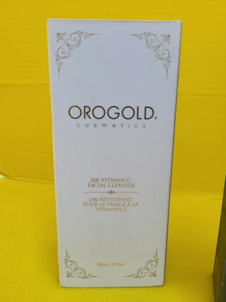 Paquete de limpiador facial y suero micro cuentas OROGOLD COSMETICS 24k Foto 3 de 4