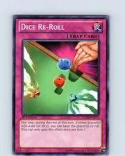 Yu-Gi-Oh TCG Dice Re-Roll LCJW-EN271 1st Edition Regular Common Card NM